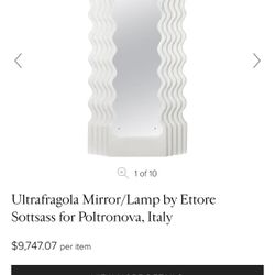 Ultrafragola Mirror/Lamp 