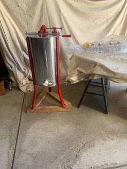 Manual Honey Extractor Stainless Steel With Additional Equipment