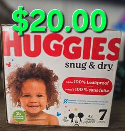 Huggies size 7