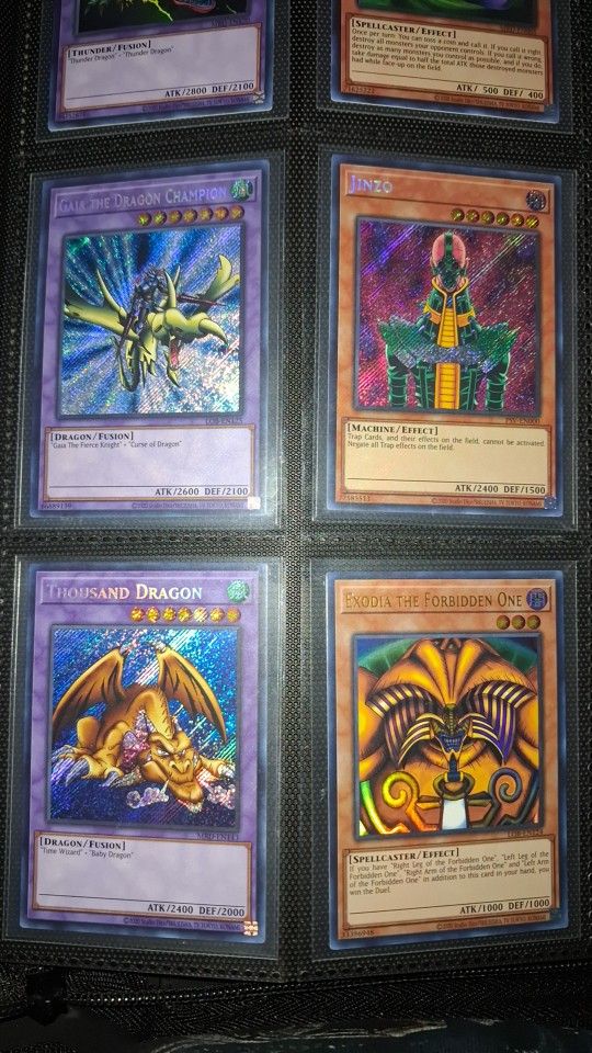 Yu-gi-oh Mint Condition Cards