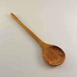 (NEW) Hand Carved Cooking Spoon (Cedar)