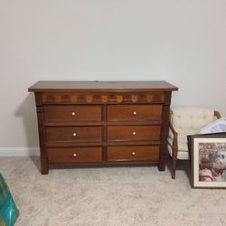 Solid Wood Double Dresser