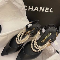 Designer high heels