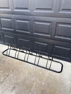 5 bike bicycle floor rack