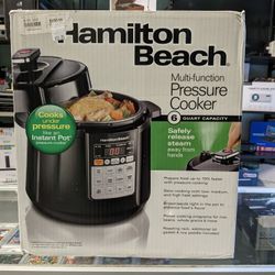 Brand New Hamilton Beach Multifunction Pressure Cooker 