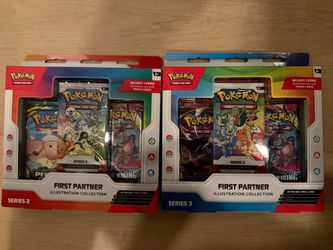 Pokemon First Partner Series 2 and Series 3