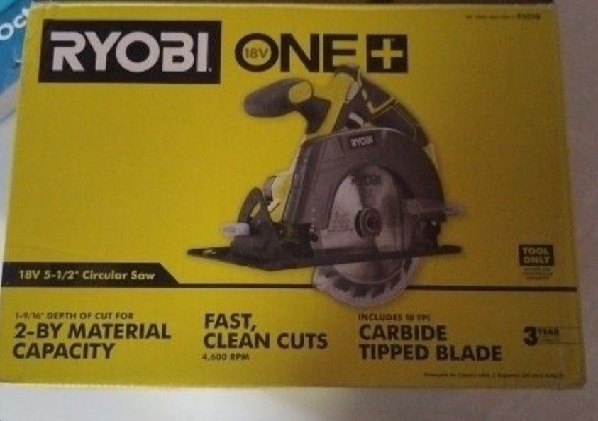 New RYOBI Saw