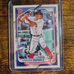 CEDDANNE RAFAELA ROOKIE AND PROSPECT BASEBALL CARD COLLECTION!