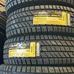 265/70/16 New Highway tires 