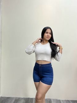 Waisted Stretchy  Short