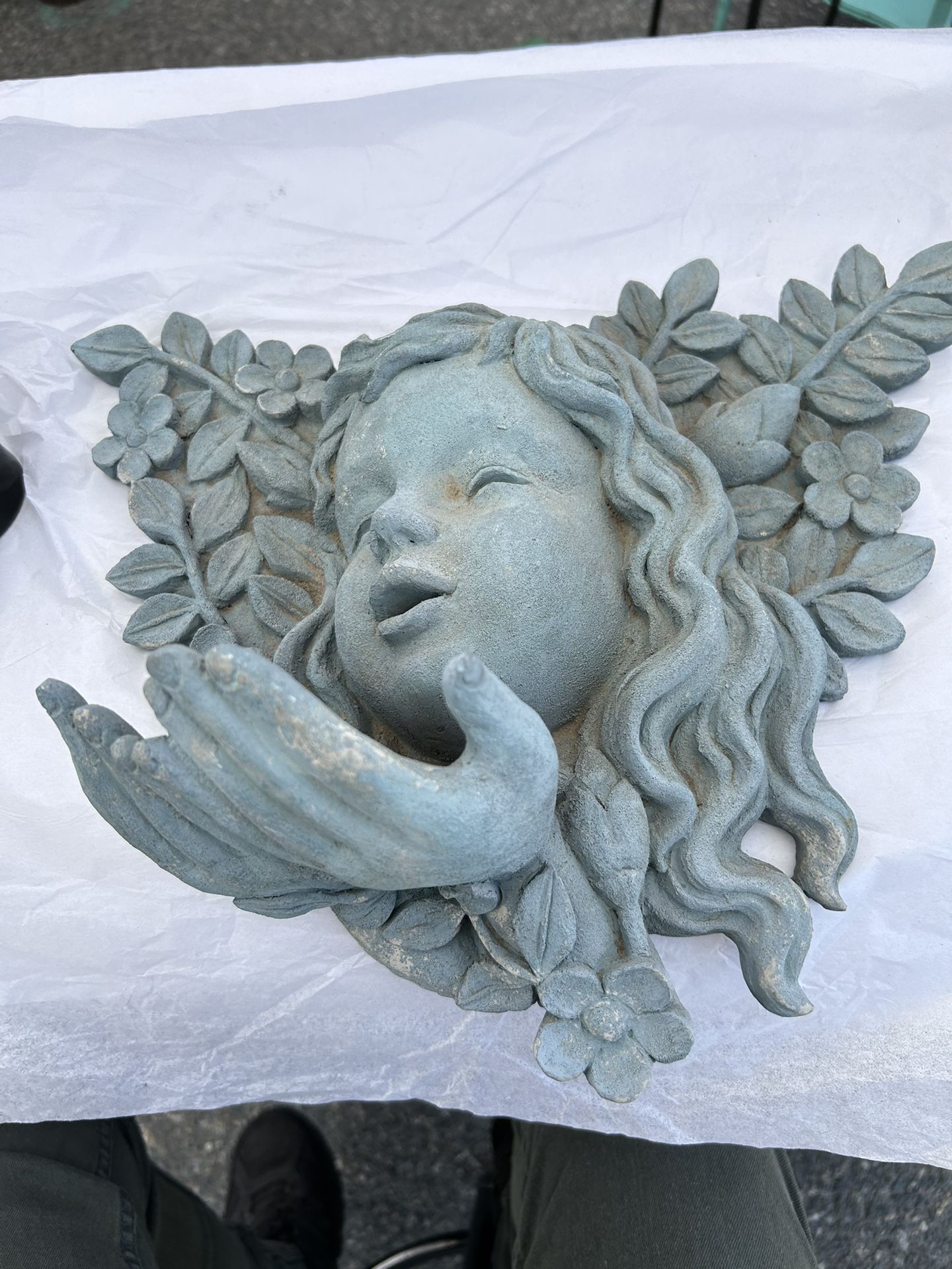Wall Hanging Angel- Resin
