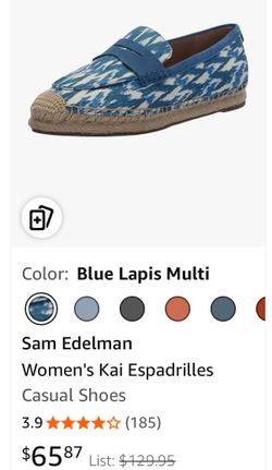 Sam Edelman Women's Kai Espadrilles Casual Shoes