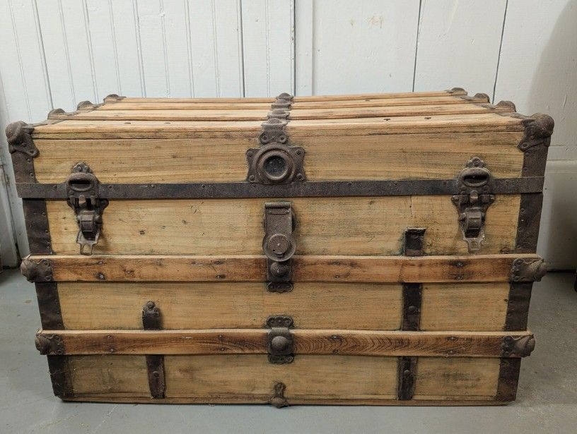 Antique Steamer Trunk
