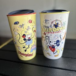 Disney x Starbucks Mug cup w/ Cover Lids 