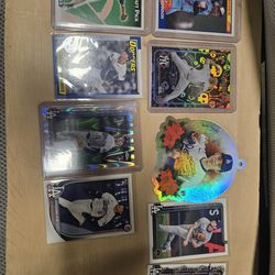 Baseball and football card lot