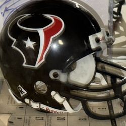 Mini Houston Texans Helmet Ridell Brand