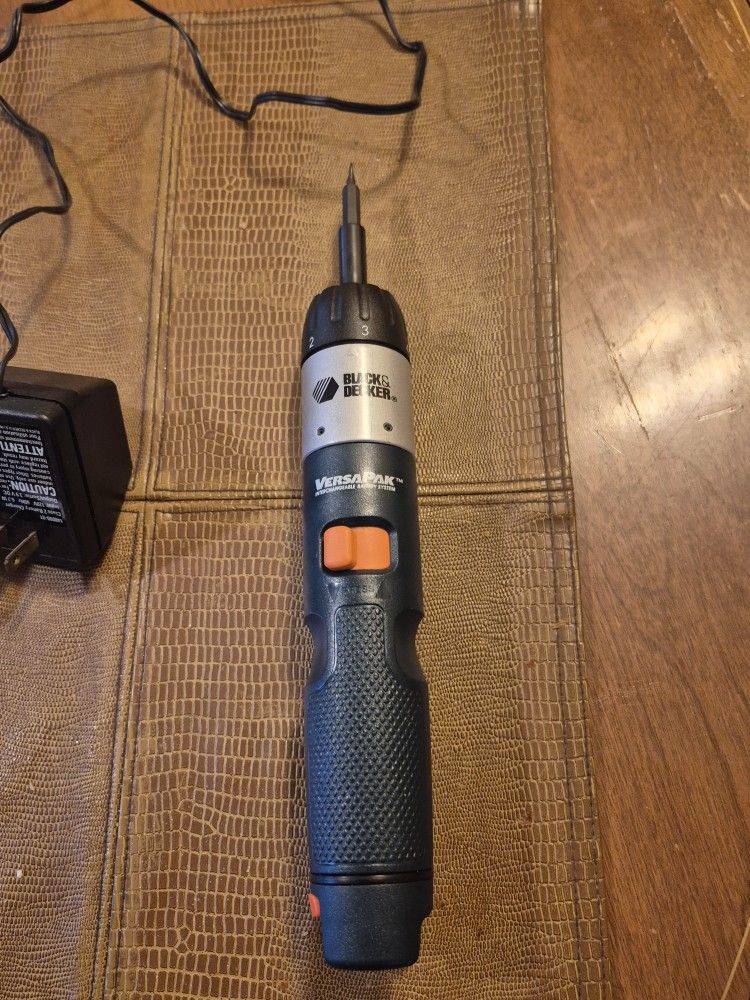 Black and decker Versa Pak Screwdriver Model Vp730