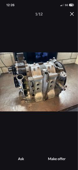 M-A-Z-D-A 13b rotary engine.