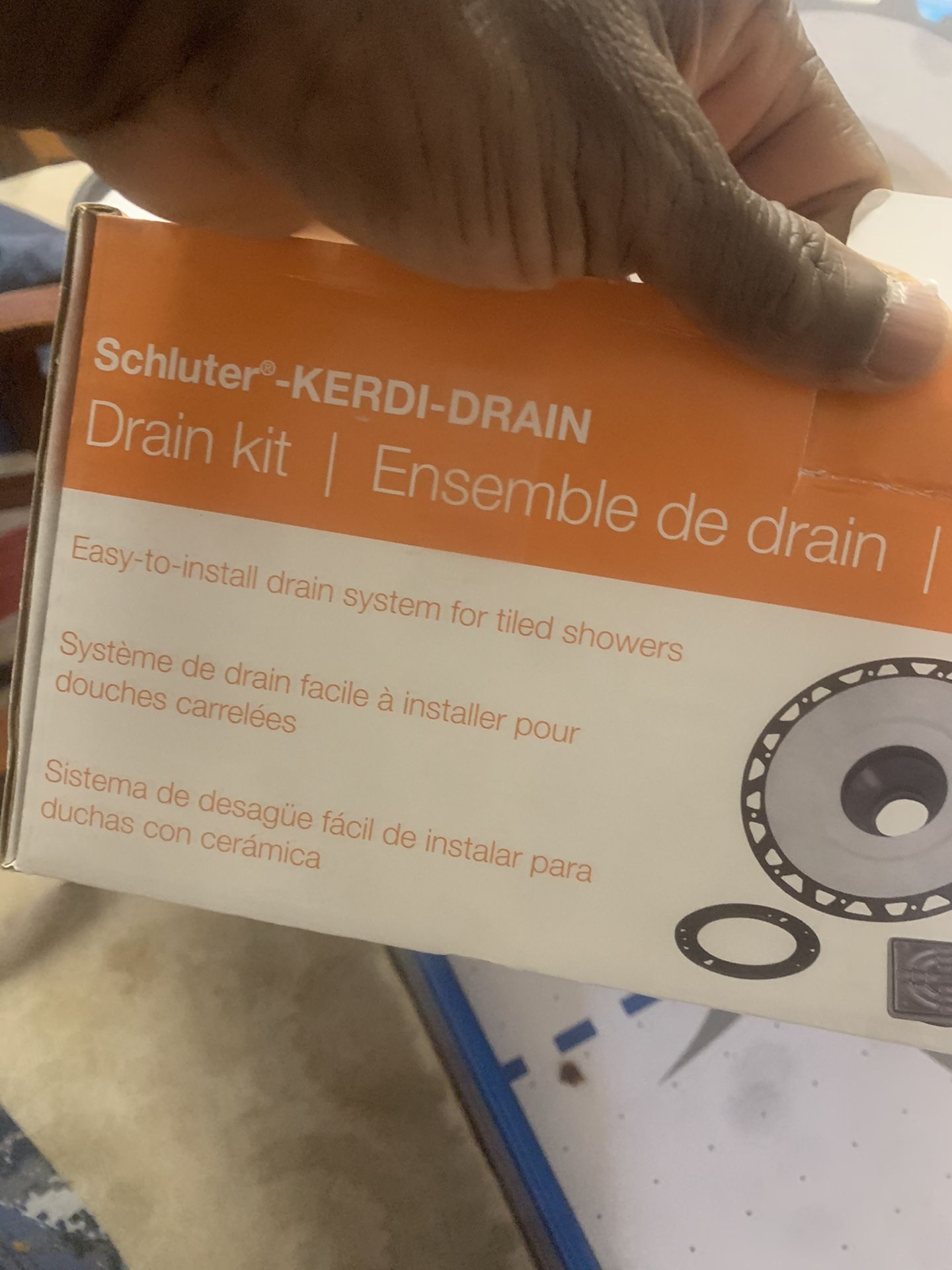 Schluter Drain kit