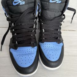 Size 6 (GS) - 2023 Nike Air Jordan 1 High Retro OG UNC Toe Blue