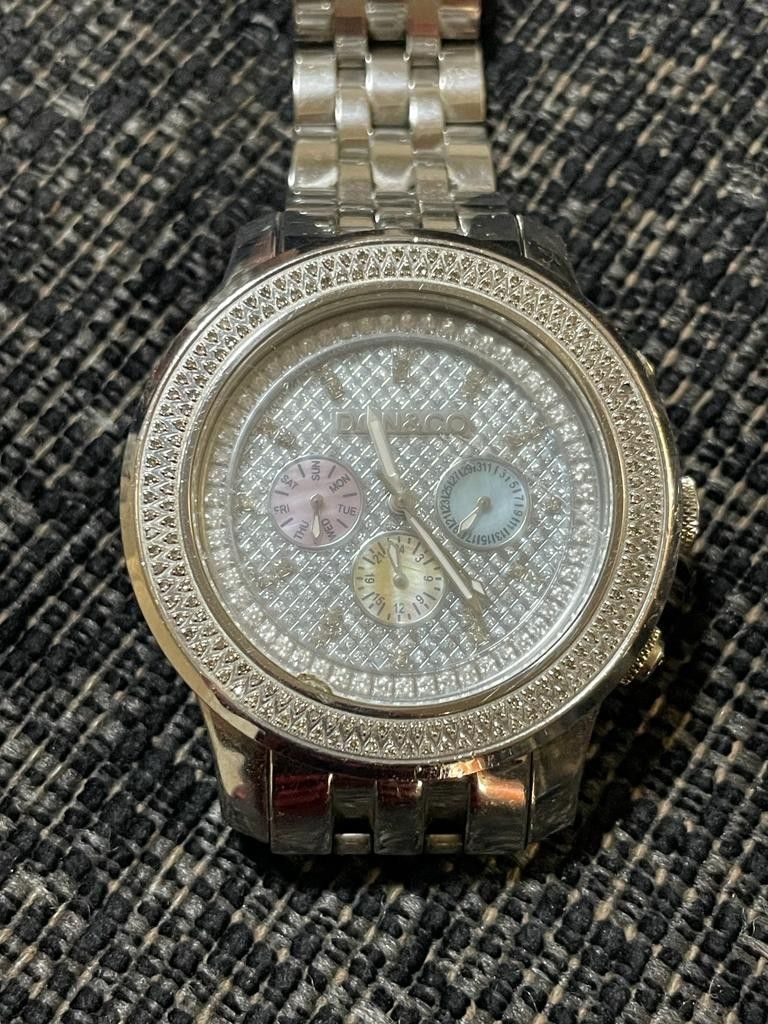 don and co diamond watch