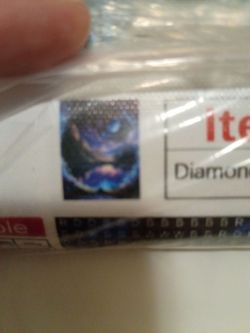 Unopened diamond painting