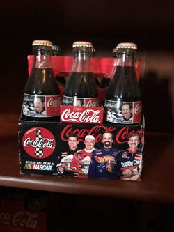 NASCAR coke bottles collectible