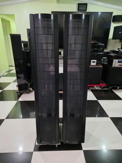 Martin Logan Aerius i Electrostatic Tower Speakers good condition perfect working amazing sound. Will test before you buy. 
Specs:
 MartinLogan Aerius