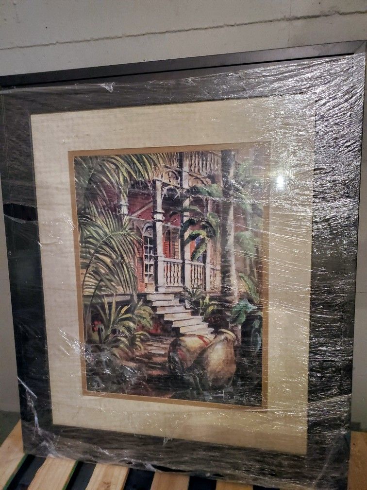 Key West Retreat Picture in frame