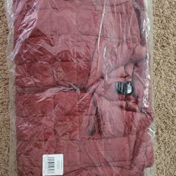Mens New Tags The North Face Red Jacket Coat L Large
