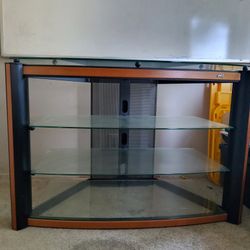 Bell'O Glass TV Stand 