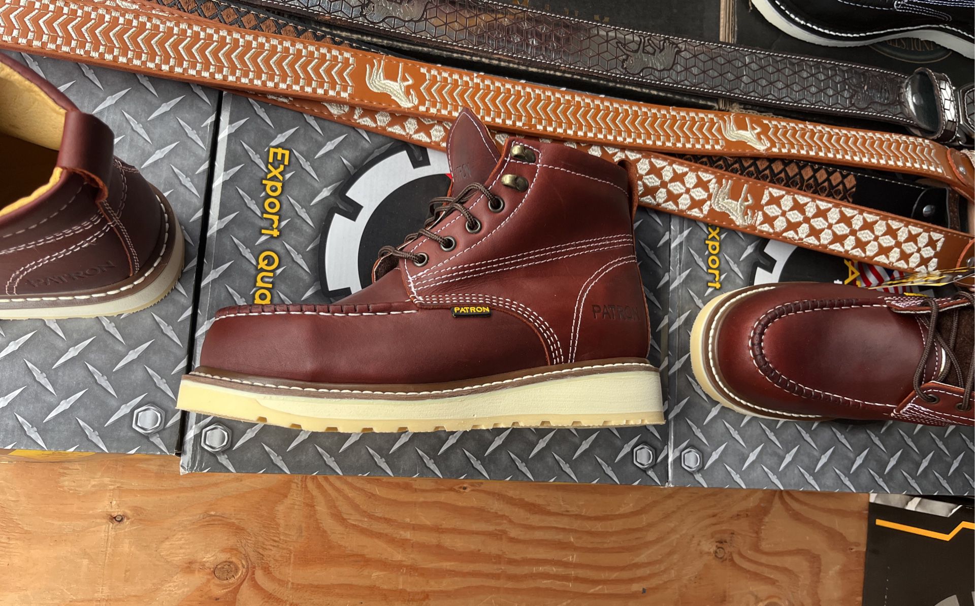 Steel Toe Work Boots