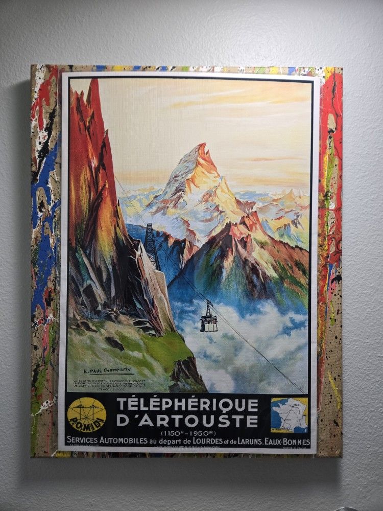Téléphérique d’Artouste Wall Art – Like New!