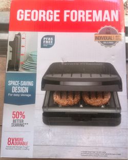 George Foreman Individual Grill & Panini