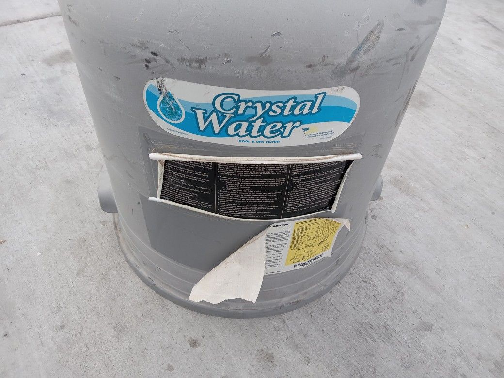 Top Half of Pool Filter