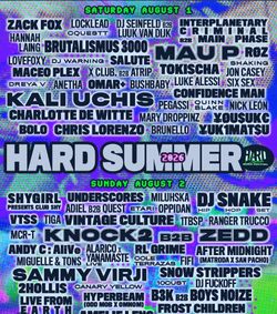 Two 2Day Hard Summer Tickets
