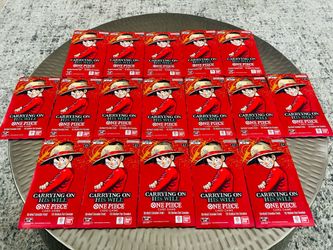 ONE PIECE OP-13 "CARRYING ON HIS WILL" SLEEVED PACKS