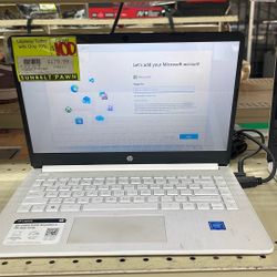 HP 14” DQ0052DX Laptop Computer W Charger 