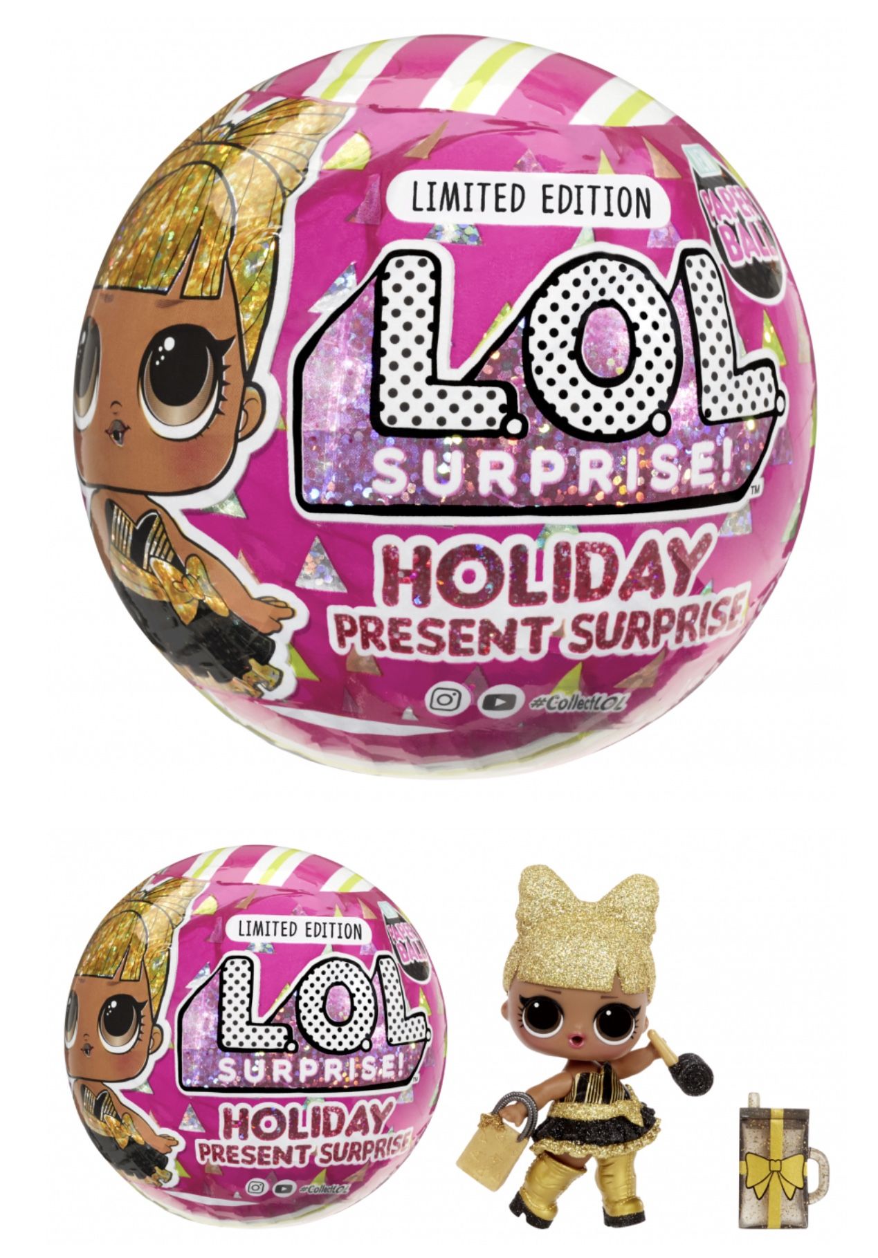 New Lol surprise Present Doll