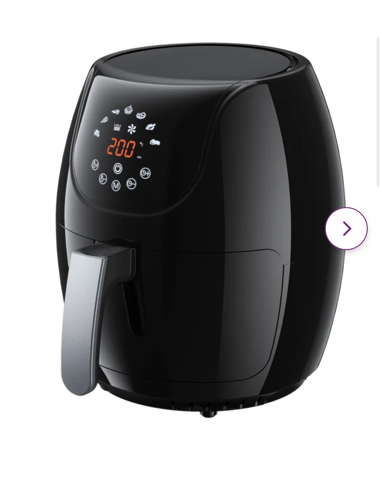 Muzili 3 Liter Large Hot Air Fryer YJ-669AD