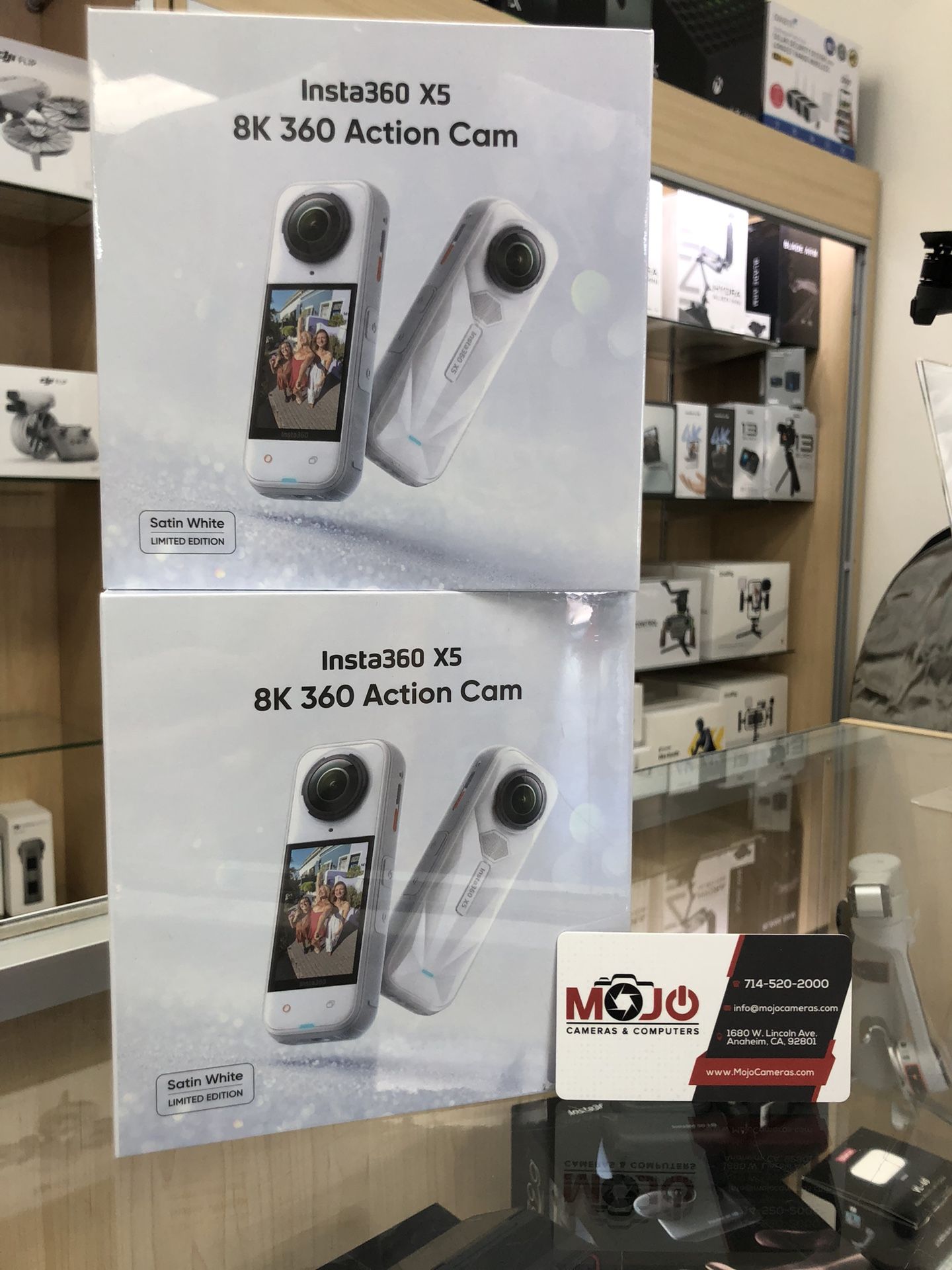 Insta360 X5 Limited Edition Satin White
