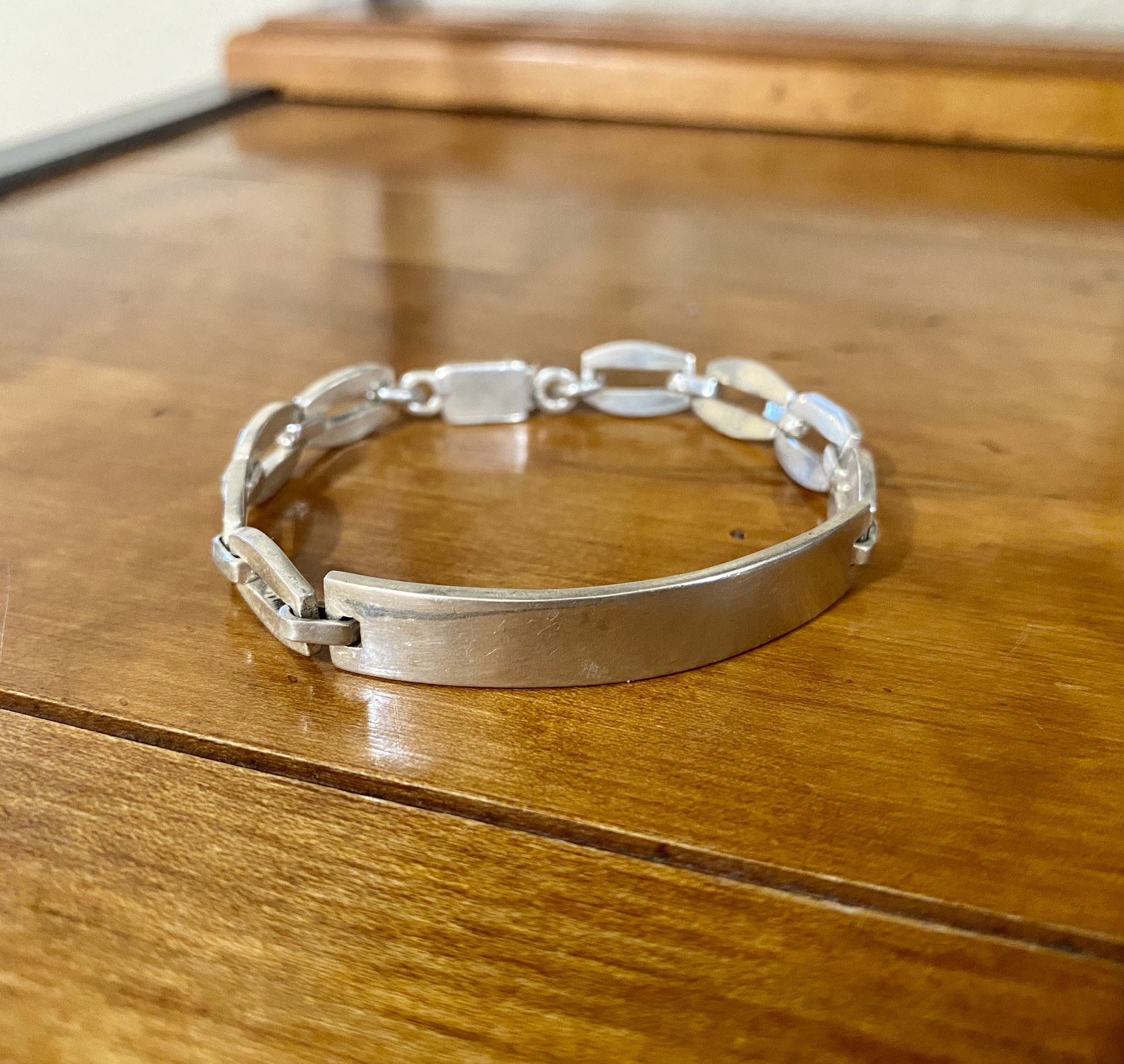 Sterling Silver ID Texaco Bracelet for Sale in Stockton, CA - OfferUp