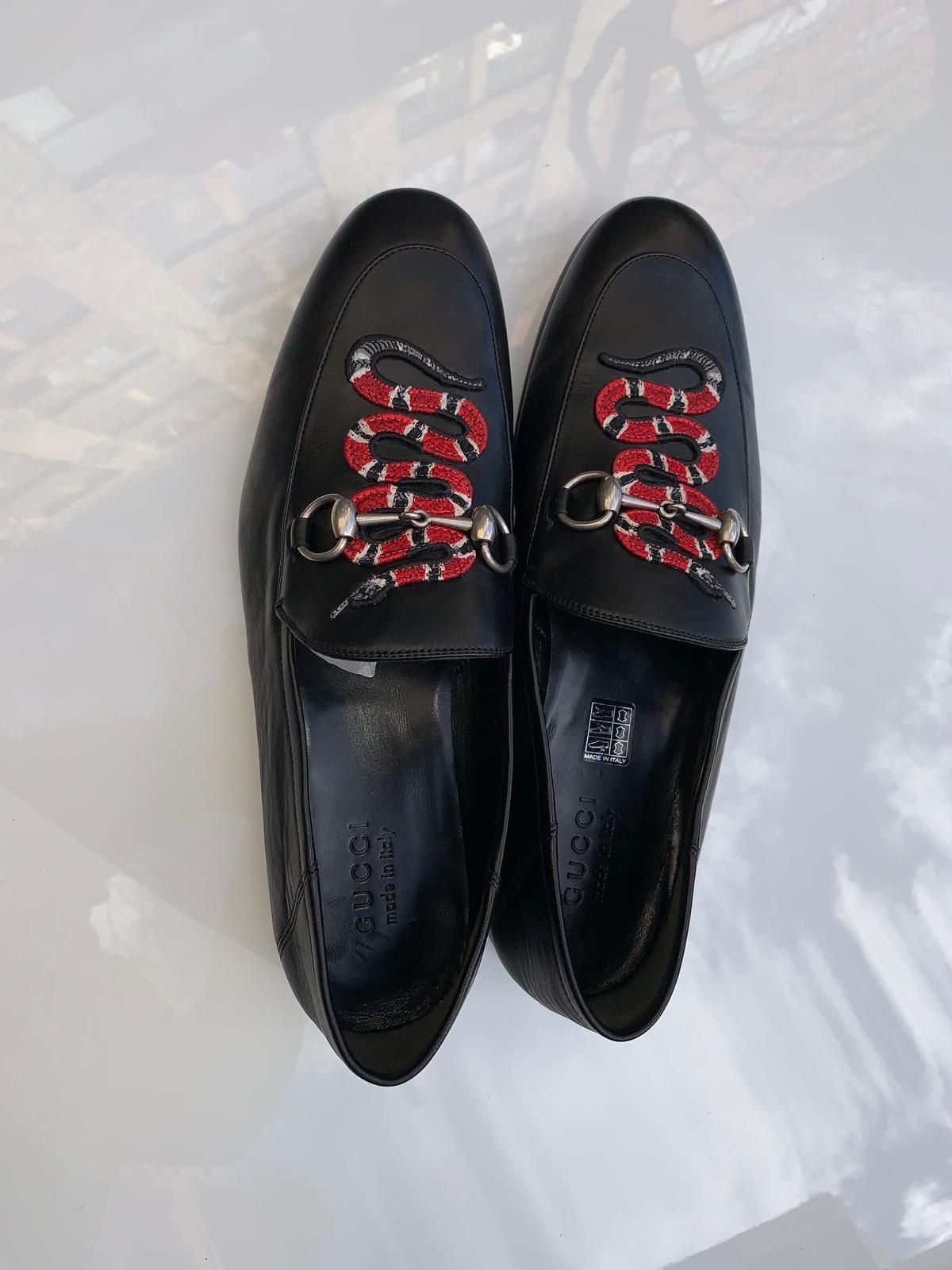 GUCCI LEATHER LOAFERS WITH KINGSNAKE BRAND NEW !!!! for Sale NY - OfferUp