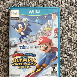 Mario And Sonic - Olympic Winter Games - WiiU