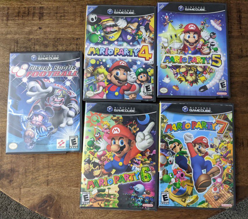 Mario Party + Disney Football GameCube Sell Or Trade