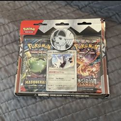 Pokémon TCG: Archaludon Blister Obsidian Flames & Twilight Masquerade- Sealed!