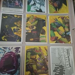 TMNT 2013 Panani Stickers Lot