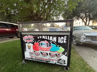 Italian ice cart/ice cream cart