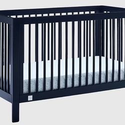 GAP babyGap Charlie 6-in-1 Convertible Crib - Greenguard Gold Certified, Navy