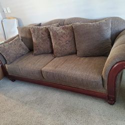 Loveseat And Sofa Set 
